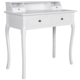 vidaXL Kaptafel Femke met lades wit