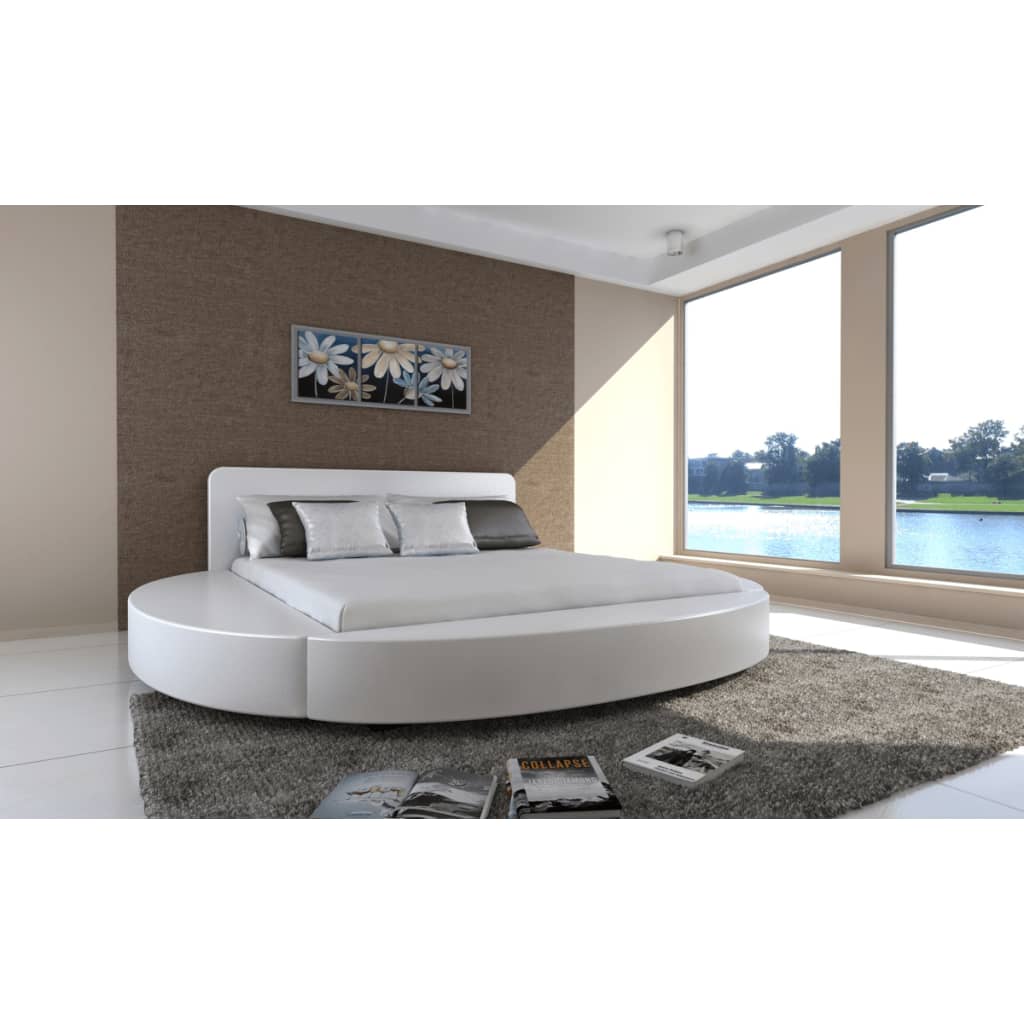 

vidaXL 2-persoons bed Cerchio wit 180 x 200 cm