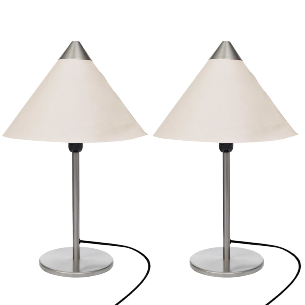 Lámpák 2 pcs Fehér 25 x 25 x 40 cm Papír