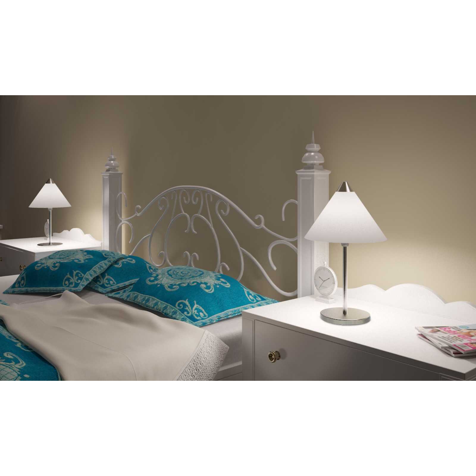 vidaXL Lămpi 2 pcs Alb 25 x 25 x 40 cm Hârtie