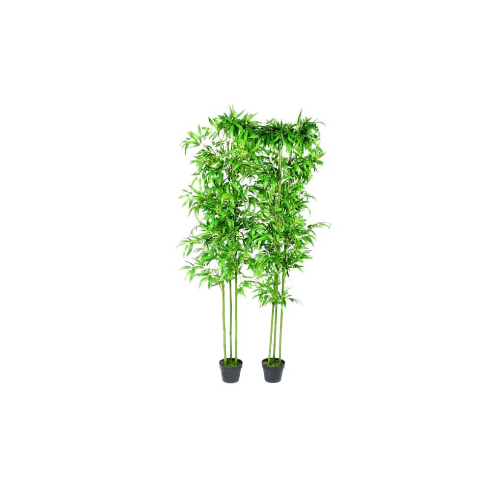 Set 2 Plante Bambus Artificiale Decorațiune Casă 190 cm vidaXL