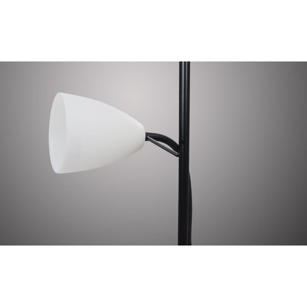 

vidaXL Vloerlamp Casana zwart