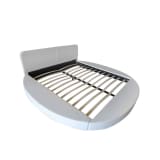 240063 Bed white round 180cm