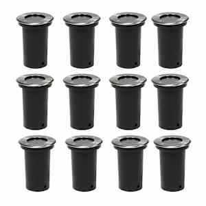 Zunanje talne svetilke 12 kosov okrogle