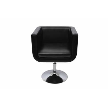 vidaXL Loungesessel 2 Stk. Kunstleder Schwarz | vidaXL Loungesessel 2 Stk. Kunstleder Schwarz |