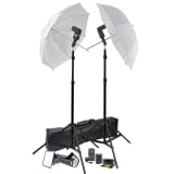 Portable Speedlight Set Tripods Umbrellas Trigger & Receiver Lights