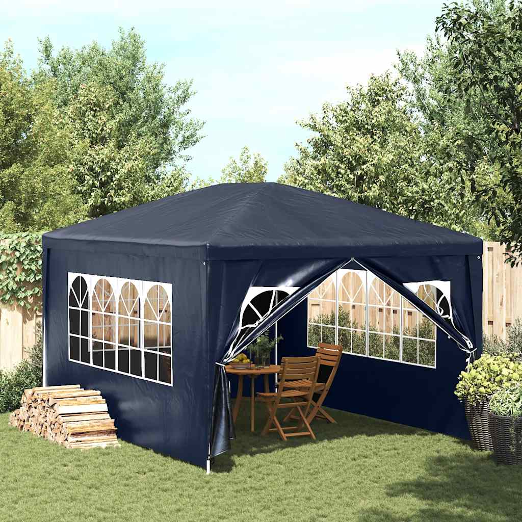 vidaXL Cort de petrecere, albastru, 3 x 4 m