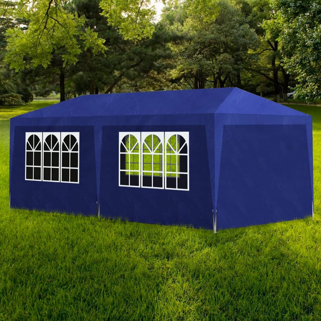 Partyzelt 3×6 m Blau