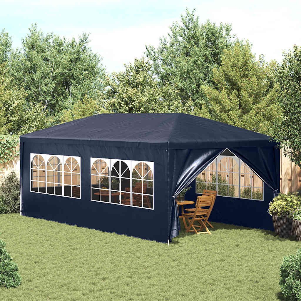 vidaXL Cort de petrecere, albastru, 3 x 6 m