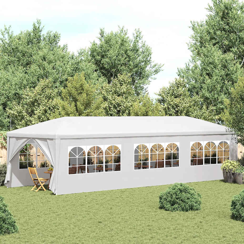vidaXL Partyzelt 3x9 m Weiß