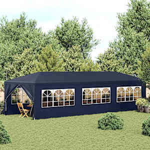 Party stan 3 x 9 m modrý - obrázek 1