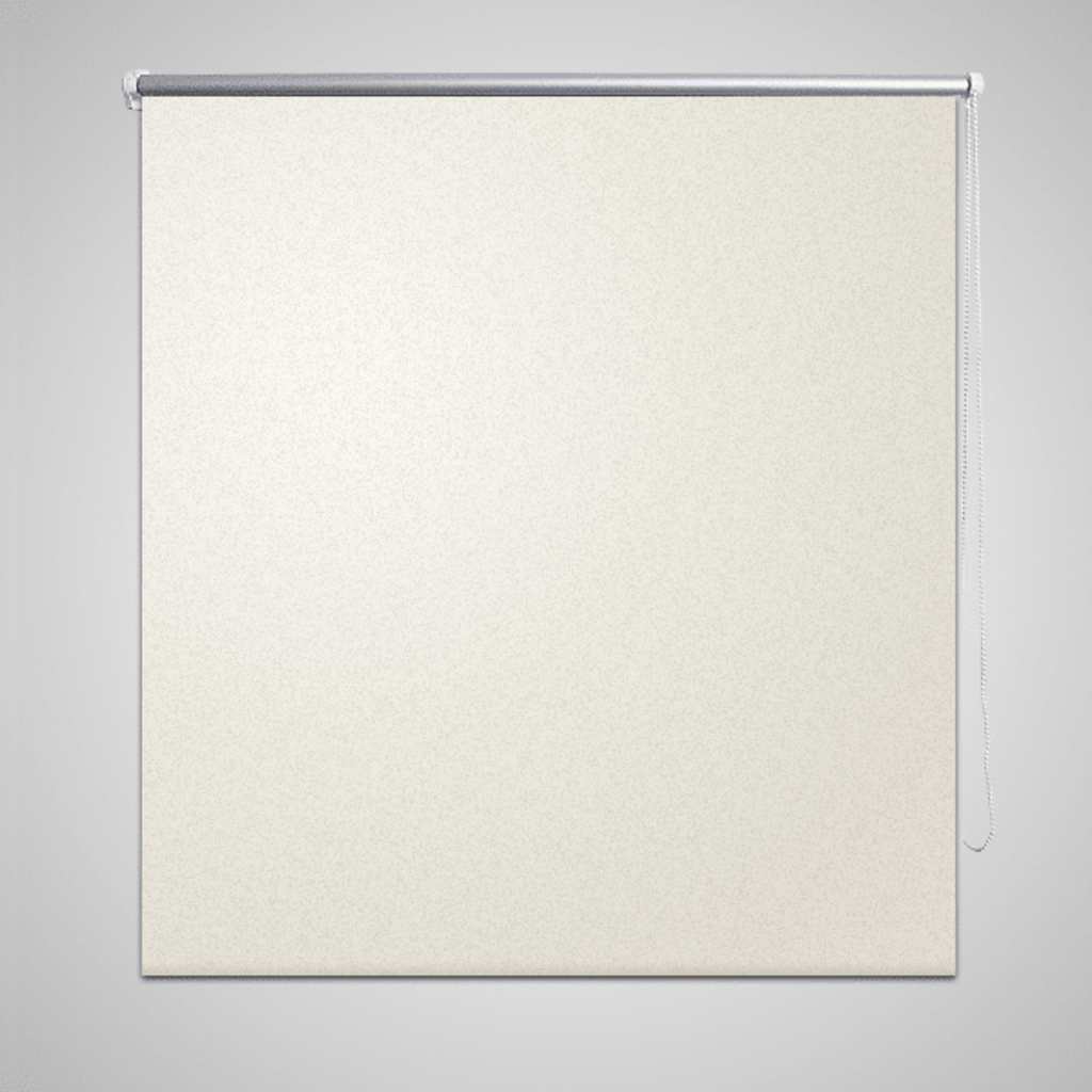 vidaXL Verdunkelungsrollo Verdunklungsrollo 80 x 175 cm creme