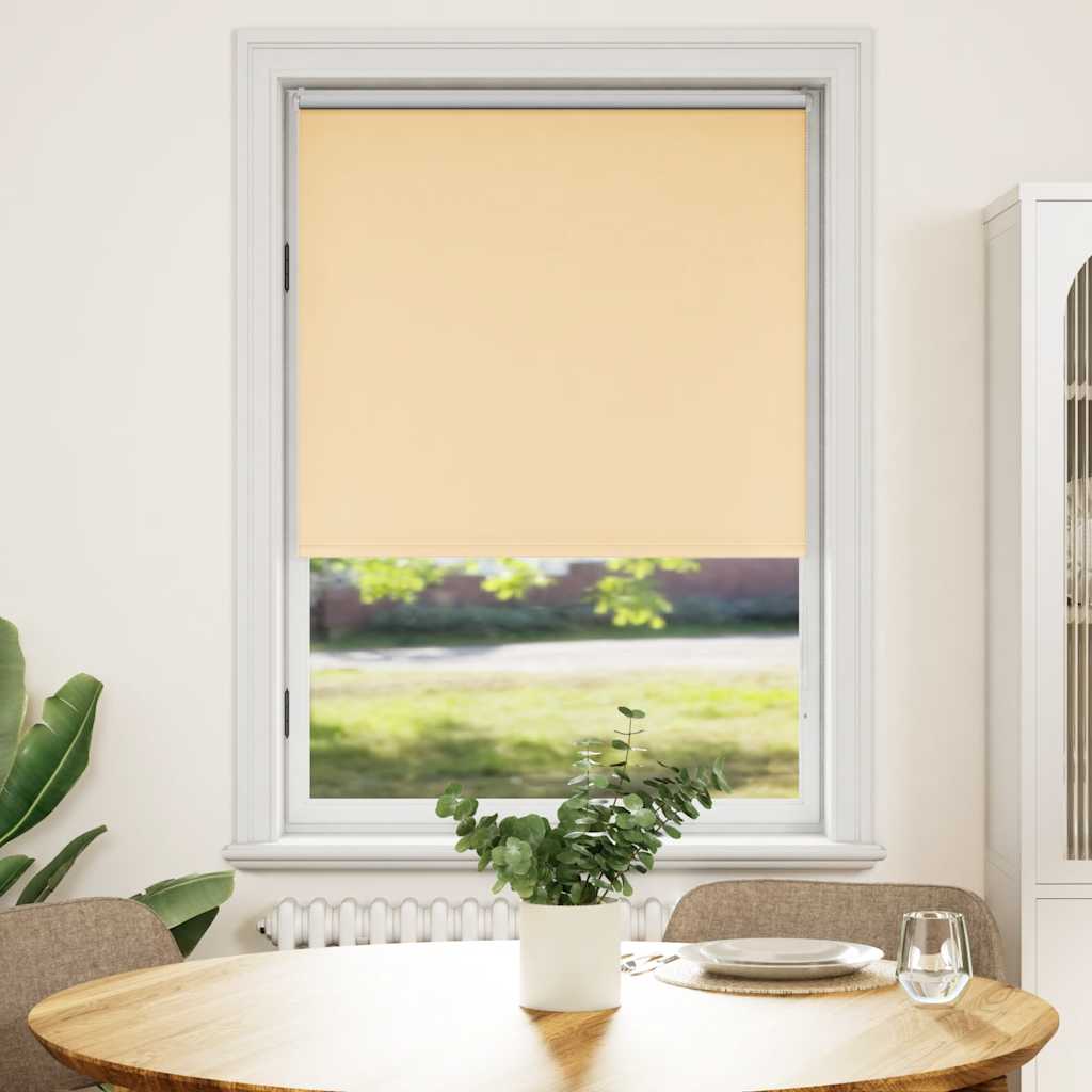 vidaXL Verdunkelungsrollo Verdunklungsrollo 80 x 175 cm beige