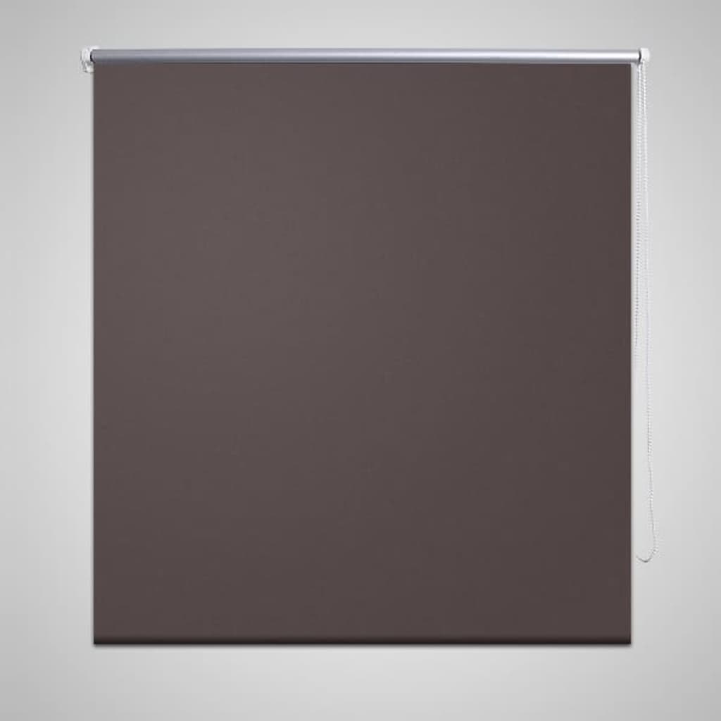 Mørklægningsrullegardin 80 x 175 cm kaffefarvet