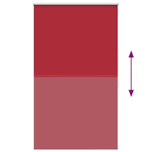 Zatemňovací roleta 104,4 x 175 cm, šířka látky 100 cm, červená - obrázek 9