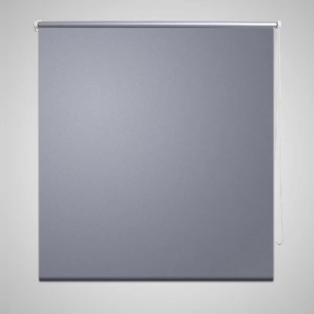 Mørklægningsrullegardin 100 x 175 cm grå