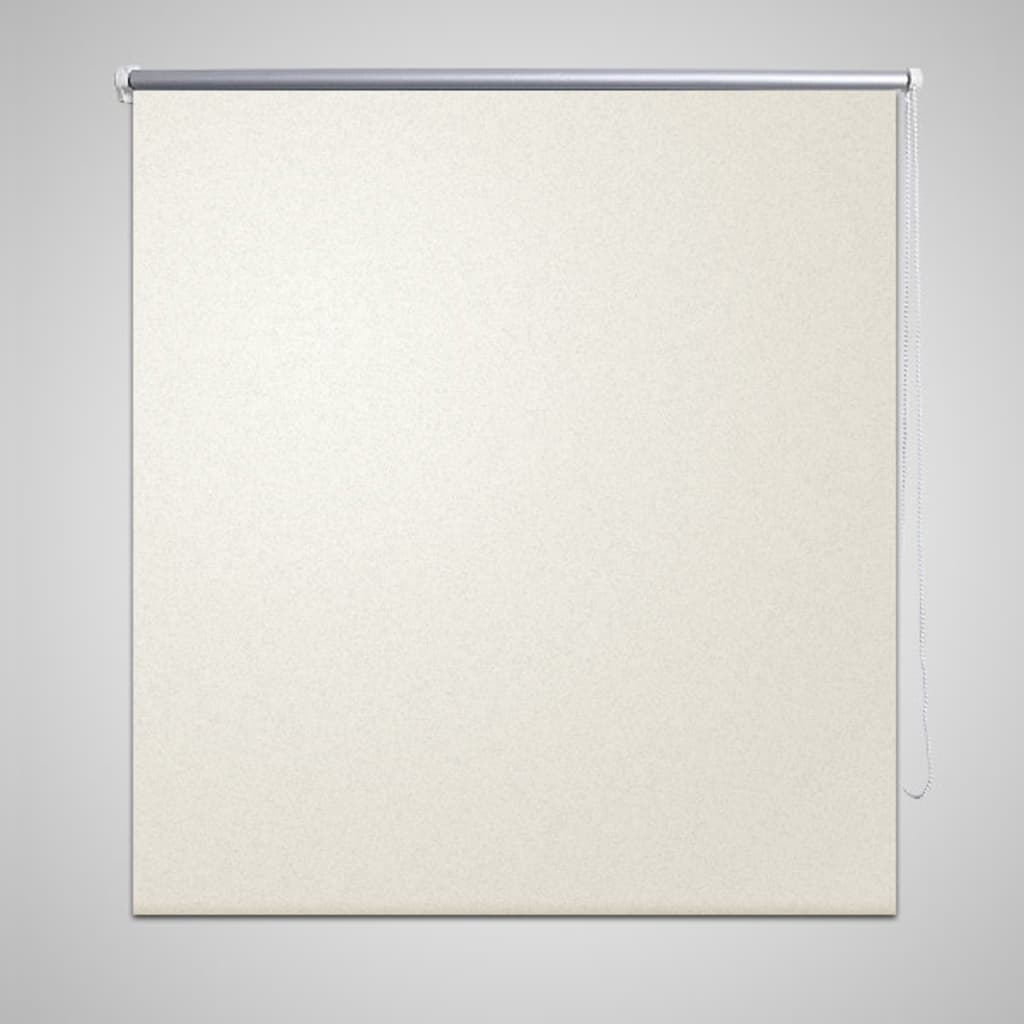 vidaXL Verdunkelungsrollo 120 x 175 cm creme