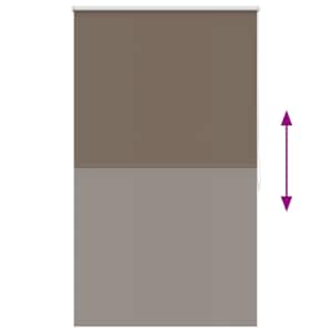 Zatemňovací roleta 124,4 x 175 cm Šířka látky 120 cm kávová - obrázek 9