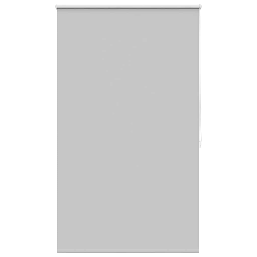 vidaXL Rolgordijn verduisterend 120x175 cm grijs