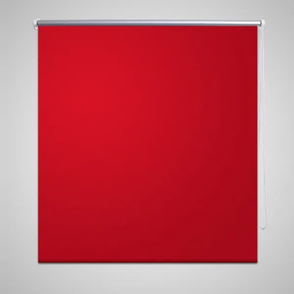 Mørklægningsrullegardin 160 x 175 cm rød
