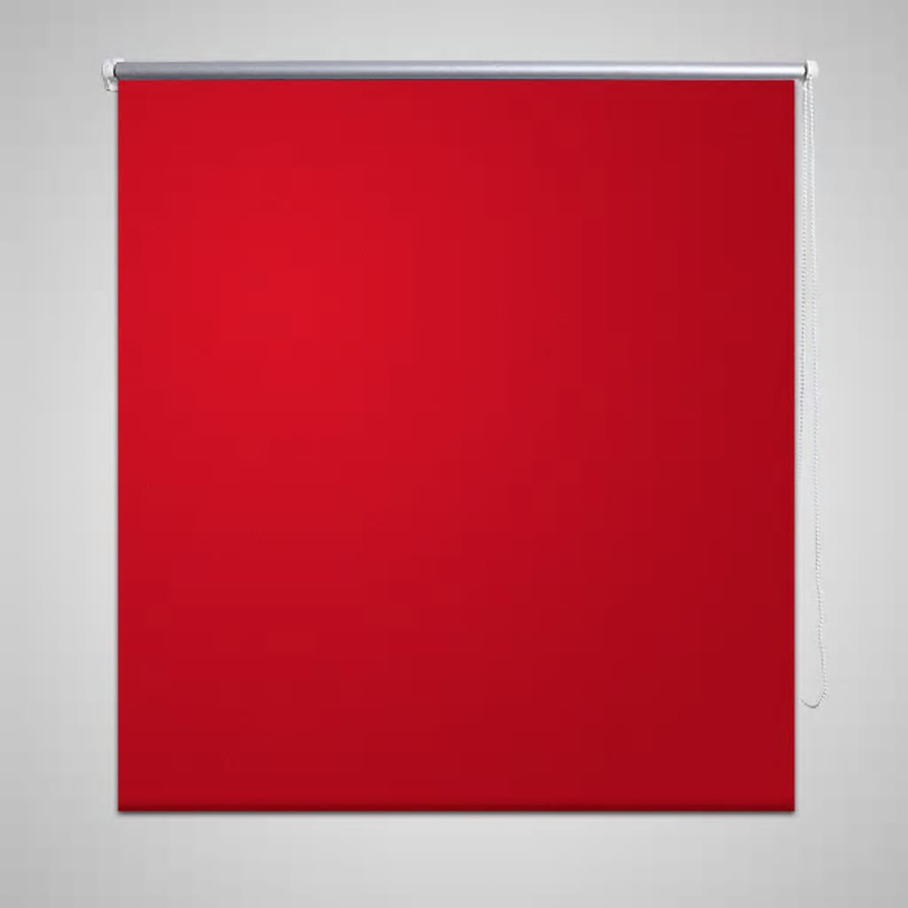 vidaXL Verdunkelungsrollo 160 x 175 cm rot