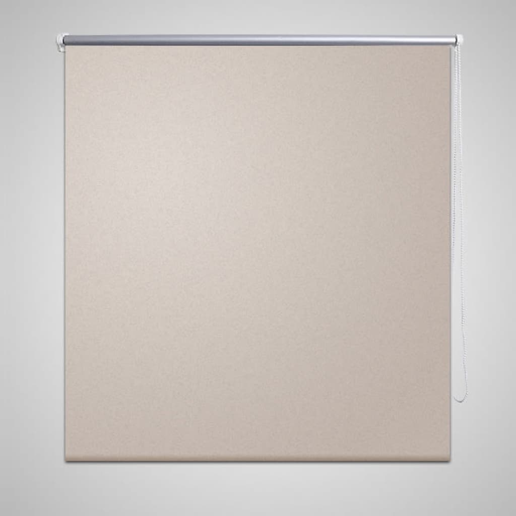 vidaXL Verdunkelungsrollo Verdunklungsrollo 80 x 230 cm beige