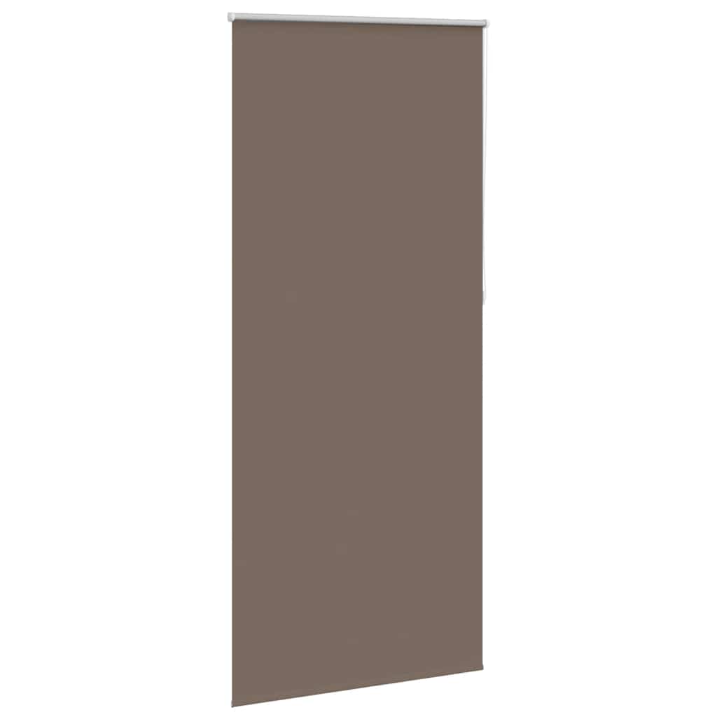 vidaXL Jaluzea opacă rulabilă, 80 x 230 cm, cafeniu