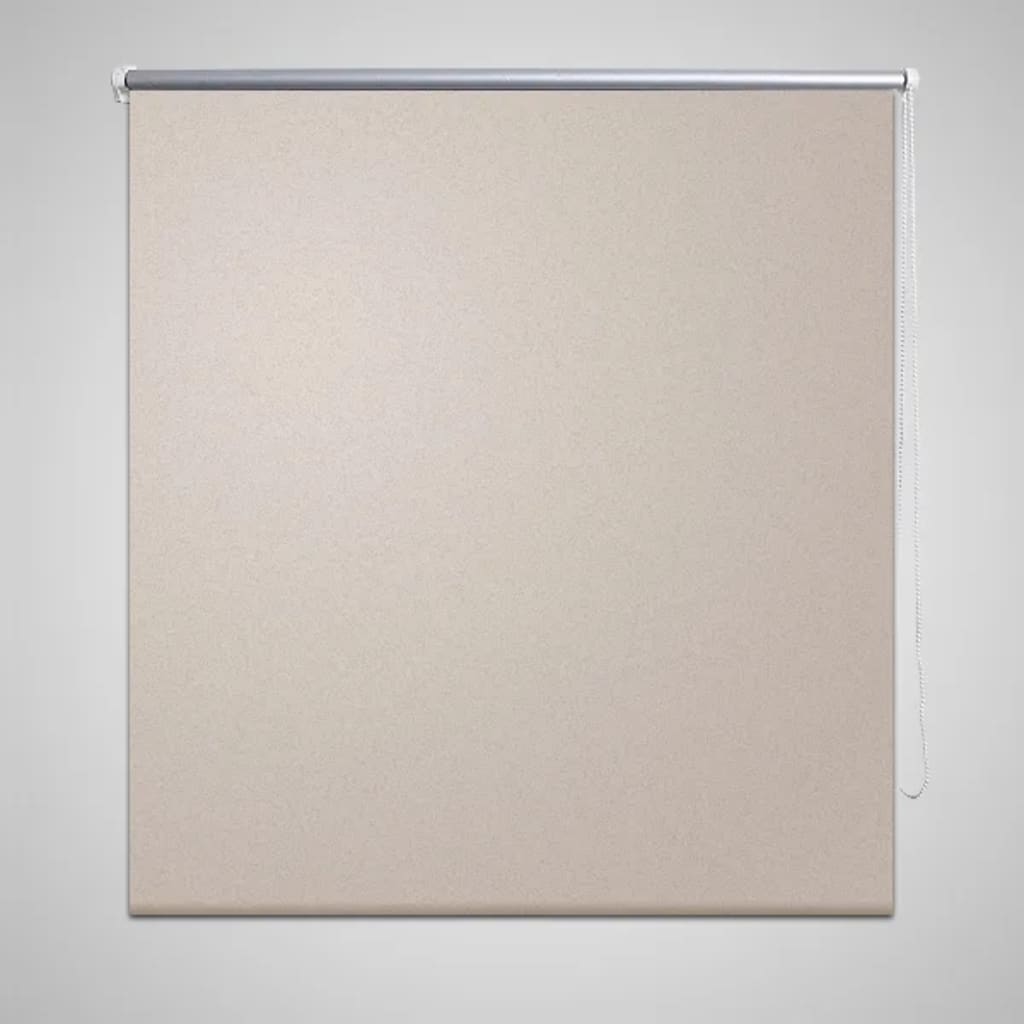 5: Mørklægningsrullegardin 100 x 230 cm beigefarvet