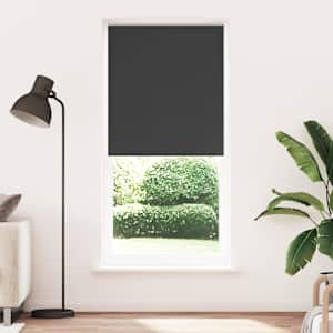 Zatemňovací roleta 104,4 x 230 cm, šířka látky 100 cm, černá - obrázek 1