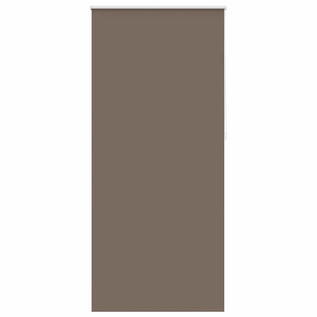 vidaXL Zatemňovací roleta 124,4 x 230 cm Šířka látky 120 cm kávová