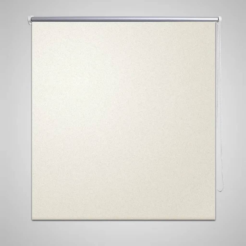 vidaXL Verdunkelungsrollo 140 x 230 cm creme