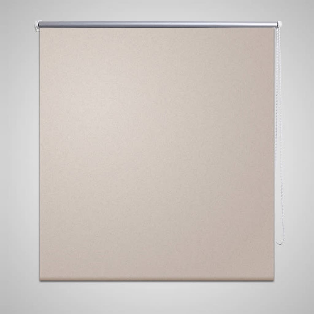 Mørklægningsrullegardin 140 x 230 cm beigefarvet