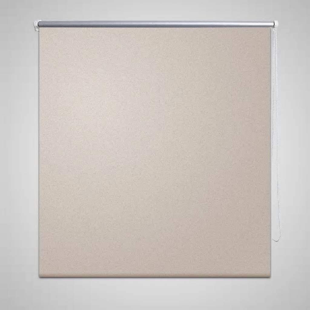 vidaXL Verdunkelungsrollo 140 x 230 cm beige