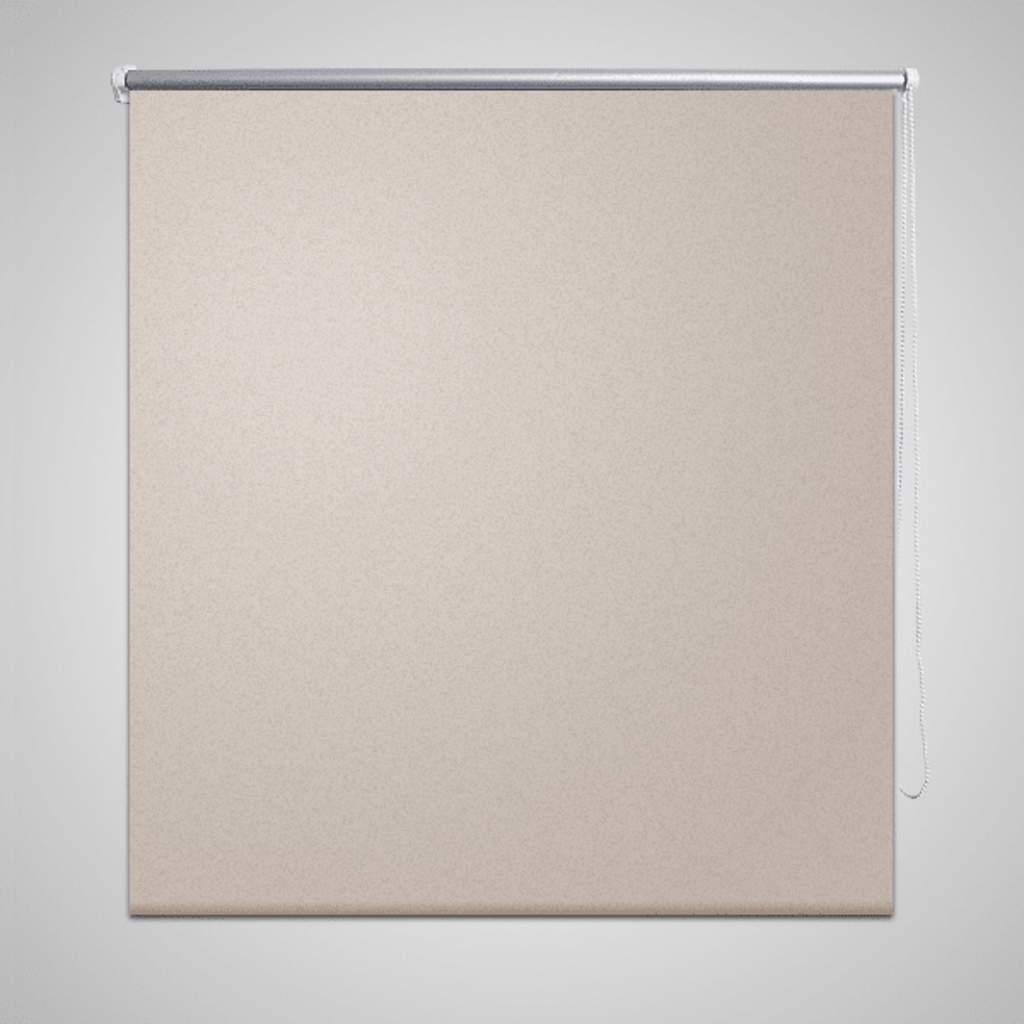 vidaXL Verdunkelungsrollo 160 x 230 cm beige