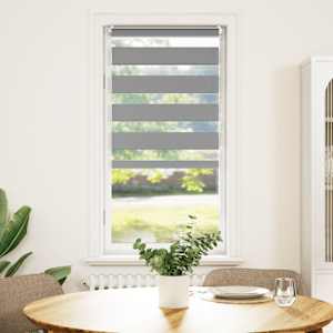 Zebra senčilo 40,9 x 100 cm, širina blaga 36,7 cm, sivo