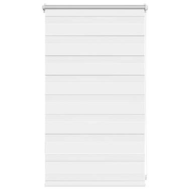 Estore de rolo 50 x 100 cm, linhas de zebra / Branco[2/6]