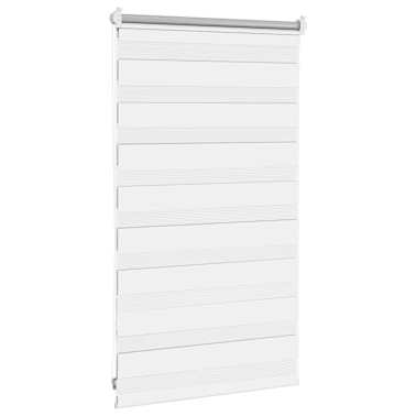 Estore de rolo 50 x 100 cm, linhas de zebra / Branco[4/6]
