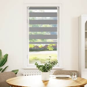 Zebra senčilo 60,9 x 120 cm, širina blaga 56,7 cm, sivo