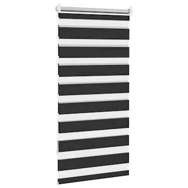 Estore de rolo 60 x 120 cm, linhas de zebra / Preto[4/6]