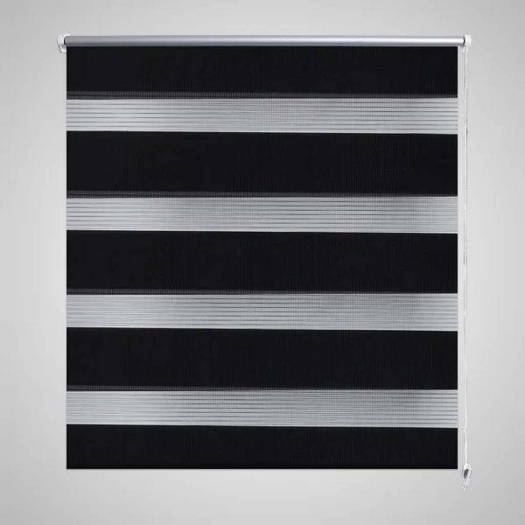 Bilde av Zebra Gardiner 60 x 120 cm Svart