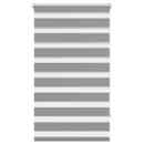 Estore de rolo 70 x 120 cm, linhas de zebra / Cinza