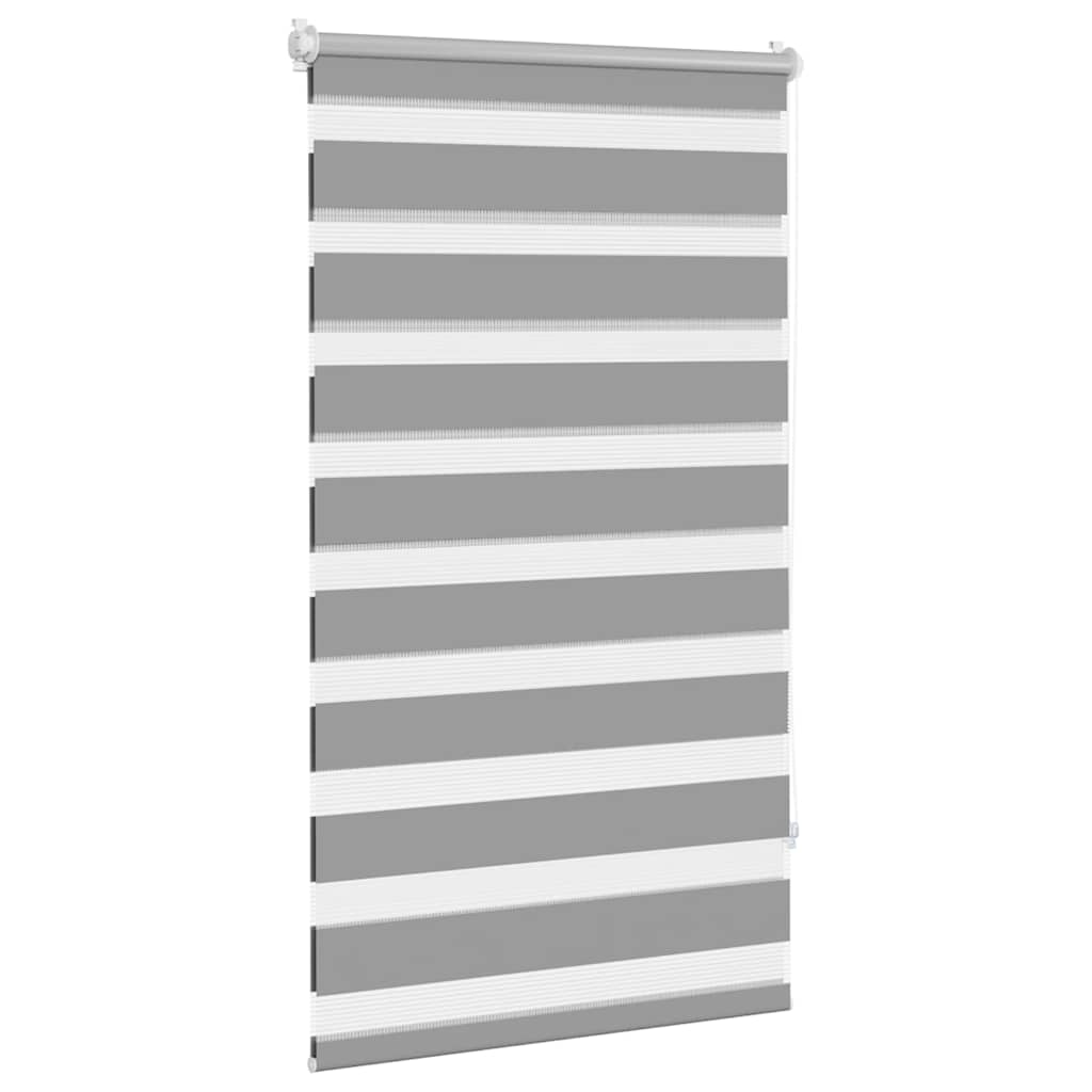 vidaXL Jaluzea tip zebră, 70 x 120 cm, gri