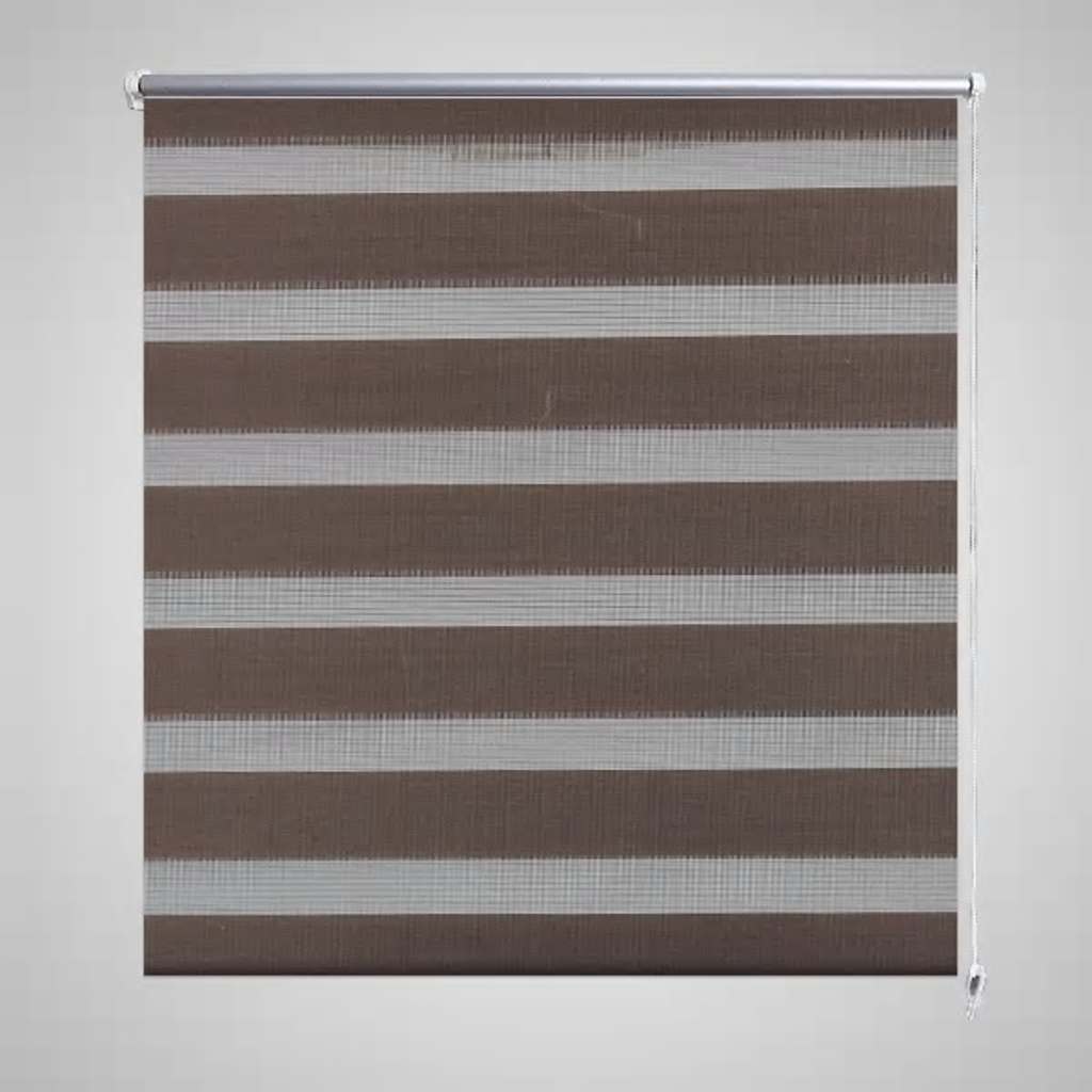 Bilde av Zebra Gardiner 70 x 120 cm Kaffe Farge