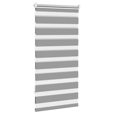 Estore de rolo 80 x 150 cm, linhas de zebra / Cinza[4/6]