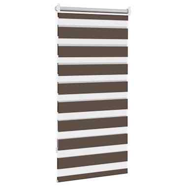Estore de rolo 80 x 150 cm, linhas de zebra / Café[4/6]