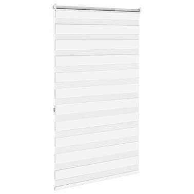 Estore de rolo 80 x 175 cm, linhas de zebra / Branco[4/6]