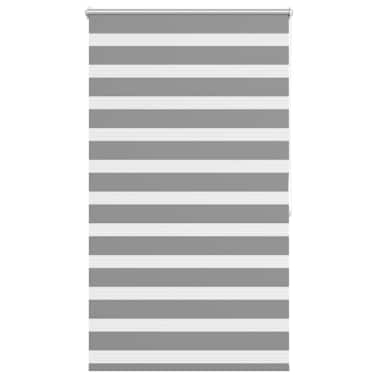 Estore de rolo 80 x 175 cm, linhas de zebra / Cinza[2/6]