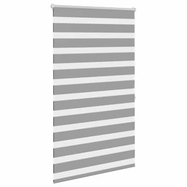 Estore de rolo 80 x 175 cm, linhas de zebra / Cinza[3/6]