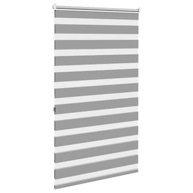 Estore de rolo 80 x 175 cm, linhas de zebra / Cinza[4/6]