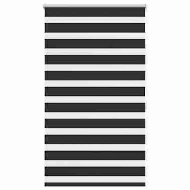 Estore de rolo 80 x 175 cm, linhas de zebra / Preto[2/6]